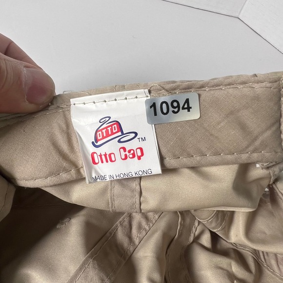 Vintage Otto Cap The Rose Club Embroidered Tan Green Baseball Cap‎ 90's - Picture 6 of 6